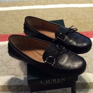 Ralph Lauren Soft Leather Flat